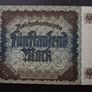 Germany. Reichsbanknote. 5000 Mark (2.12.1922) Image 2