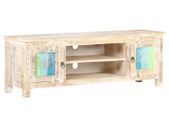 TV Cabinet 120x30x40 cm Rough Acacia Wood
