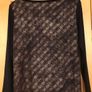 Ladies Black, Beige&Red Sparkly Top by Bellenisa, Italy Image 5