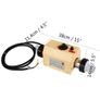 Swimming Pool Heater 2KW 220V SPA Electric Water Heater Pump 48mm 50mm Pool Equipment Water Heater Thermostat Image 5