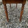 A 19th Century Victorian pine farmhouse preparation table with turned legs. Image 10