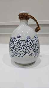 Vintage Japanese Tokkuri Sake Bottle
