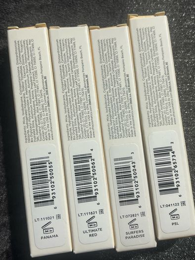 Ofra Cosmetics full size Long Lasting Lipsticks Bnib, In Panama, Ultimate Red, Surfers Paradise, Psl