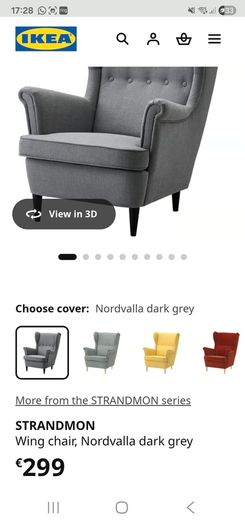 Strandmon Ikea Armchair
