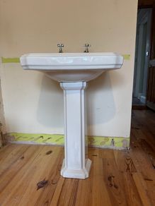Brand New Georgian Handwash Basin & Taps