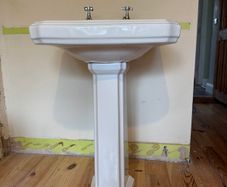 Brand New Georgian Handwash Basin & Taps