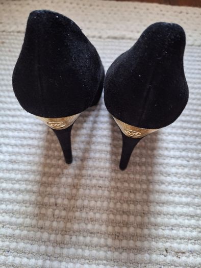 Michael Kors Black Suede Heels