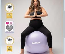BABYGO Birthing Ball For Pregnancy Maternity Labour & Yoga Ball