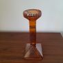 Art Deco Carnival Glass Candlestick Image 2
