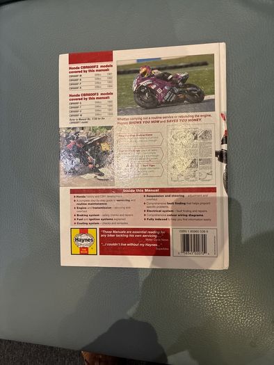 Honda CBR600F2 & F3 Fours 1991-98 Haynes Manual
