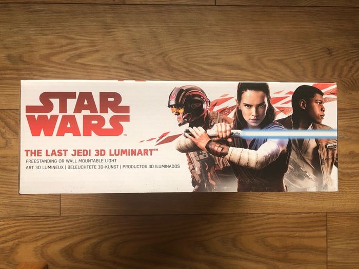 Star Wars The Last Jedi 3D Luminart