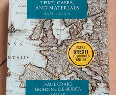 EU Law Text Cases and Materials 6th Edition