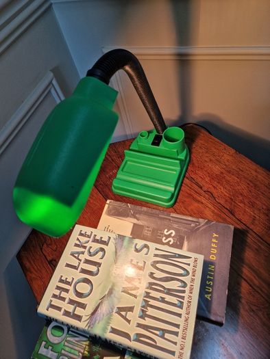 Vintage 1970/80s Green desk lamp