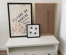 2 x JYSK Picture frame OSCAR 60x90cm + Photo Frame 38x38