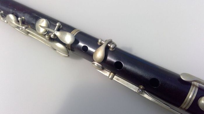 Antique D flute Cocuswood  8 key