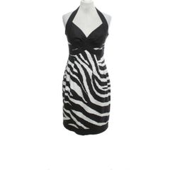BNWT - Karen millen Halter neck zebra patterned dress UK 12
