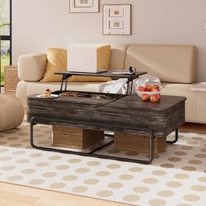 Coffee Table - 3-Partition Industrial Tables