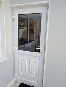 PVC Back Door