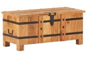 Chest 90x40x40 cm Solid Acacia Wood