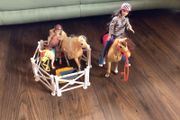 Barbie Jockey and Spirit Horse Bundle w/ Pen