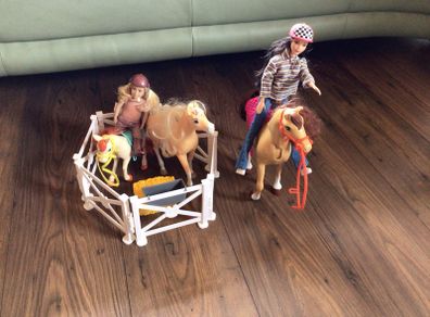 Barbie Jockey and Spirit Horse Bundle w/ Pen