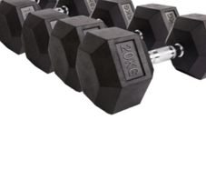 Brand New Hex Dumbells.