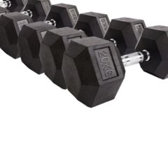 Brand New Hex Dumbells.