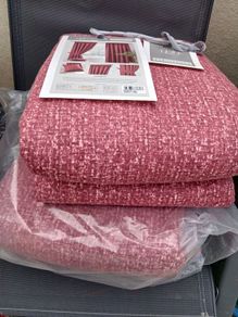 New 90 x 90 Pair of   Lined Curtains
