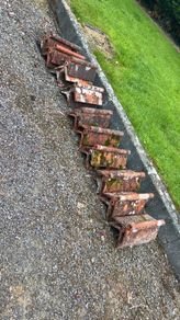 Old school ridge tiles