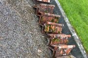 Old school ridge tiles