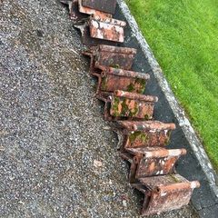 Old school ridge tiles