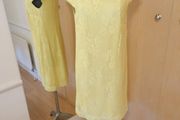 Women's Lace Dress in Lemon NWT Size 14