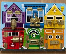 Melissa and Doug latches board