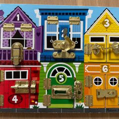 Melissa and Doug latches board