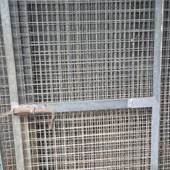 Galvanised Steel Gates x 2