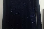 F&amp;F navy dress with sequins size 12 New with tags