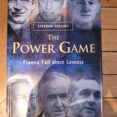 The Power Game Stephen Collins Hardcover 2000 Fianna Fail Since Lemass