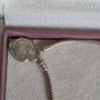 Pandora silver heart padlock snake chain bracelet size 19cm without heart with heart 19.5cm for the right size please check all the photos Image 6