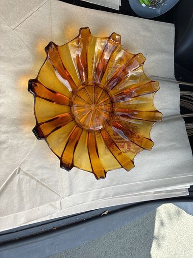 Vintage Pressed glass Bowl