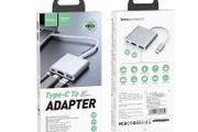 Hoco HB14 Easy Use Type-C to USB3.0+HDMI+PD Converter