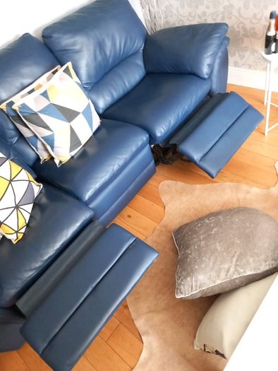 leather sofa