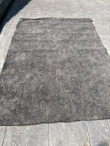 Large grey Ikea rug