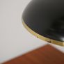 Vintage Swedish Metal, Brass and Teak Table Lamp Model 8453 by Borens, 1940/1950s Image 5