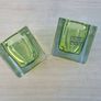 Pair of Murano glass candlesticks Image 3