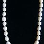Vintage White Baroque Pearl Necklace Image 8