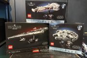 Lego Star Wars starship collection