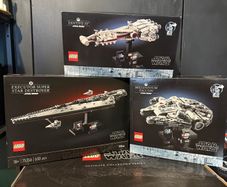 Lego Star Wars starship collection