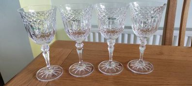 Set 4 wine glasses Galway Crystal