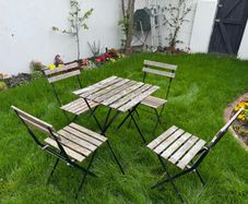 Garden table and 4 chairs