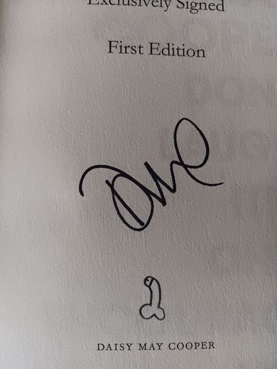 Daisy May Cooper Don't Laugh It'll Only Encourage Her. First Edition, Signed Copy. Great Condition. Postage Included In Price.